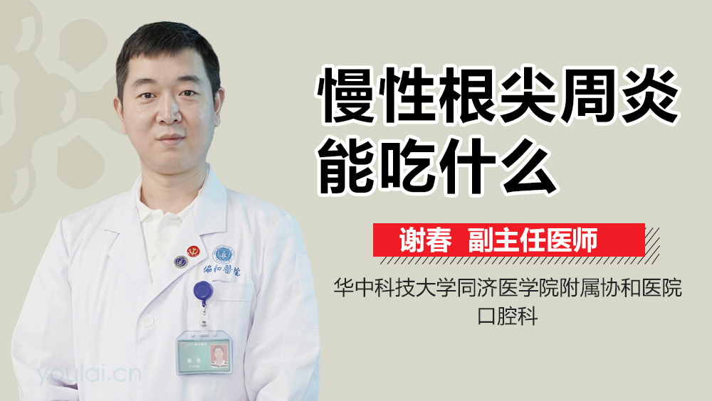 慢性根尖周炎能吃什么