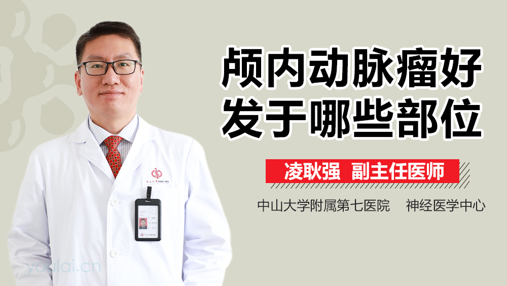 颅内动脉瘤好发于哪些部位