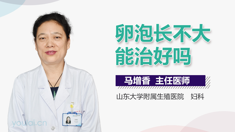 卵泡长不大能治好吗