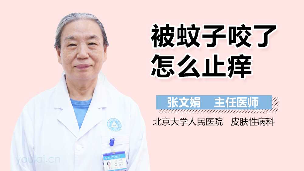 被蚊子咬了怎么止痒