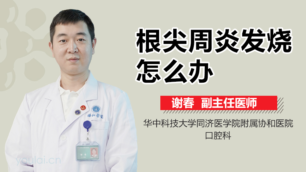 根尖周炎发烧怎么办