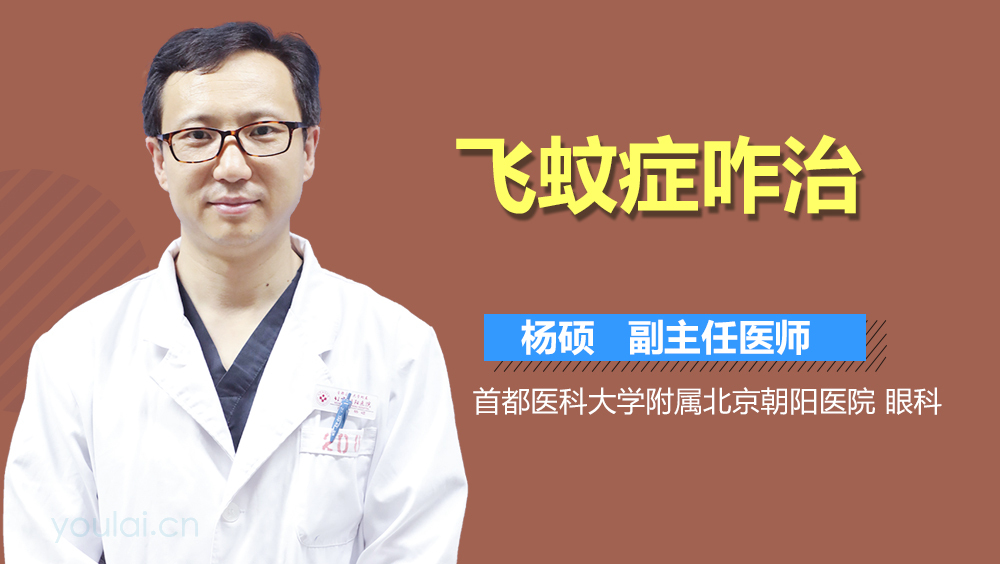飞蚊症咋治