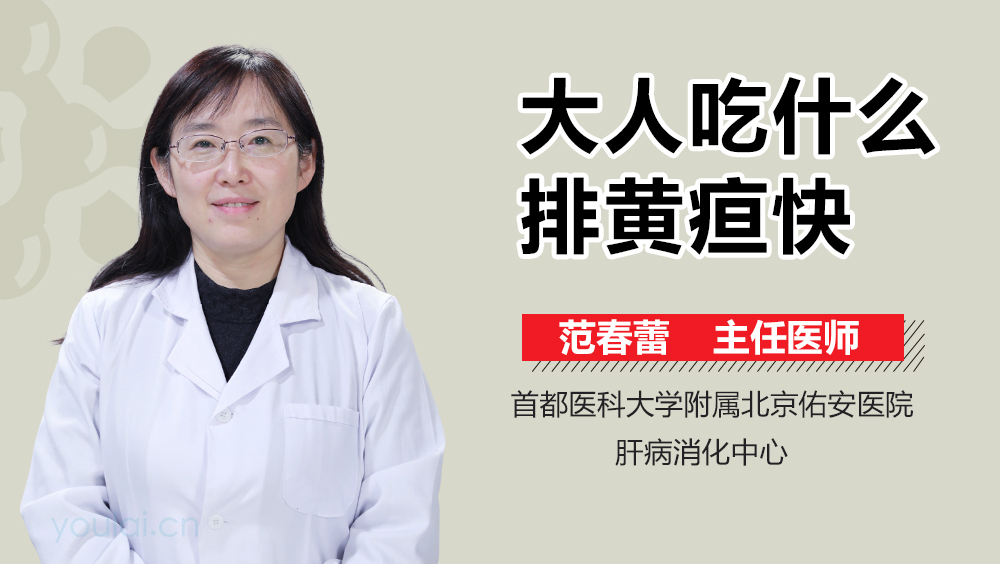 大人吃什么排黄疸快