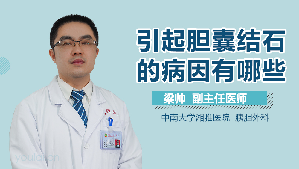 引起胆囊结石的病因有哪些