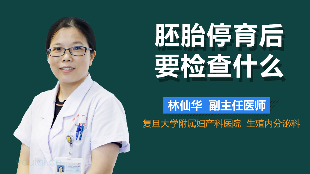 胚胎停育后要检查什么