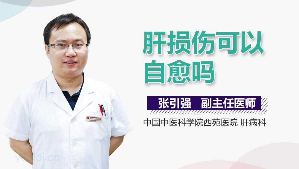 肝损伤可以自愈吗