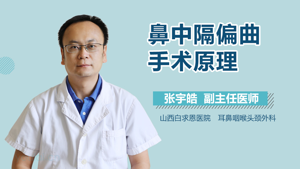 鼻中隔偏曲手术原理