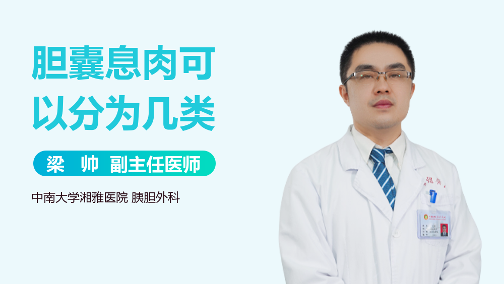 胆囊息肉可以分为几类