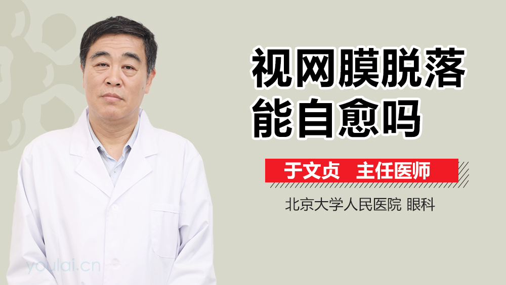 视网膜脱落能自愈吗