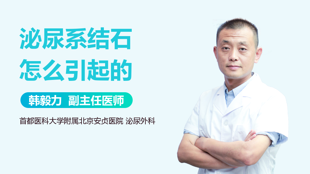 泌尿系结石怎么引起的