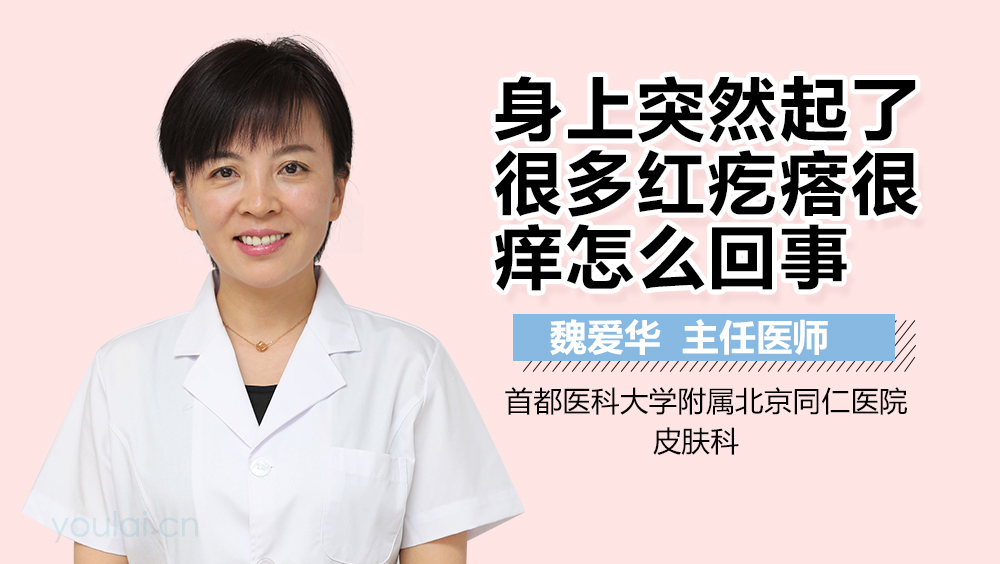身上突然起了很多红疙瘩很痒怎么回事