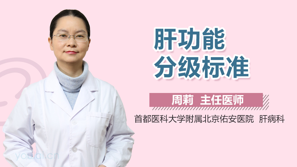 肝功能分级标准