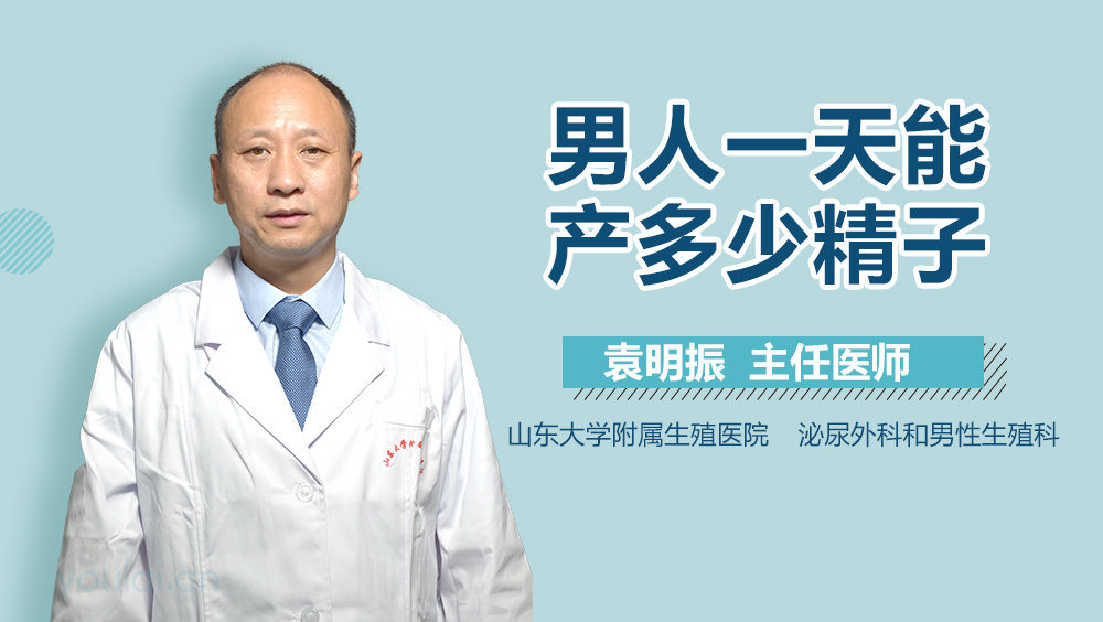 男人一天能产多少精子
