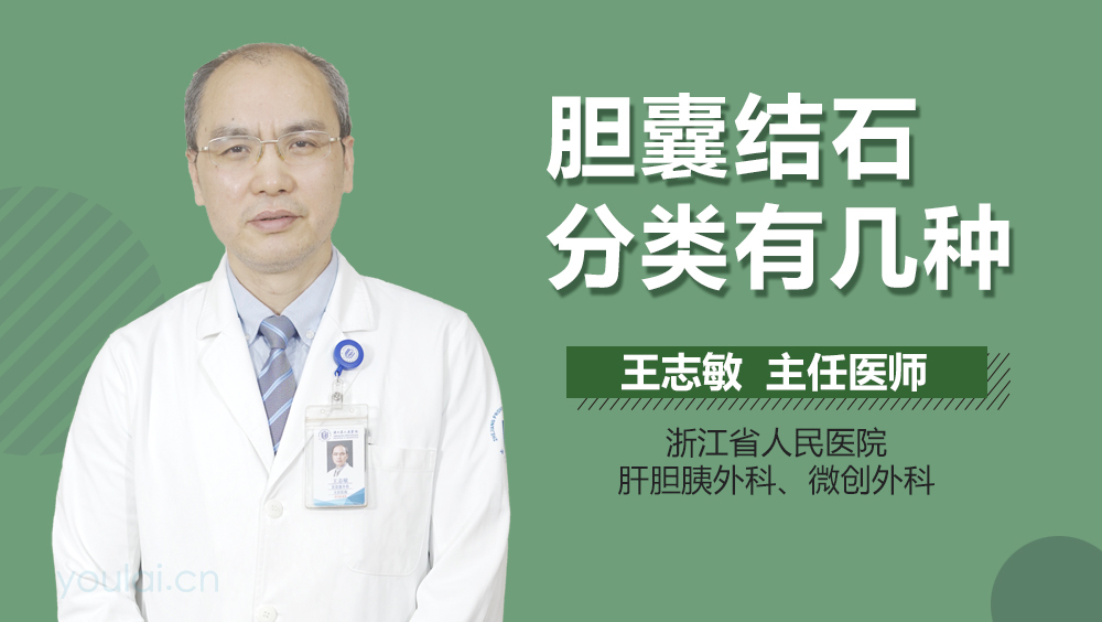 胆囊结石分类有几种