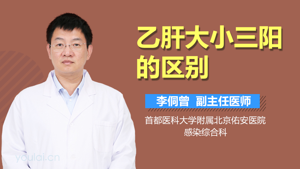 乙肝大小三阳的区别