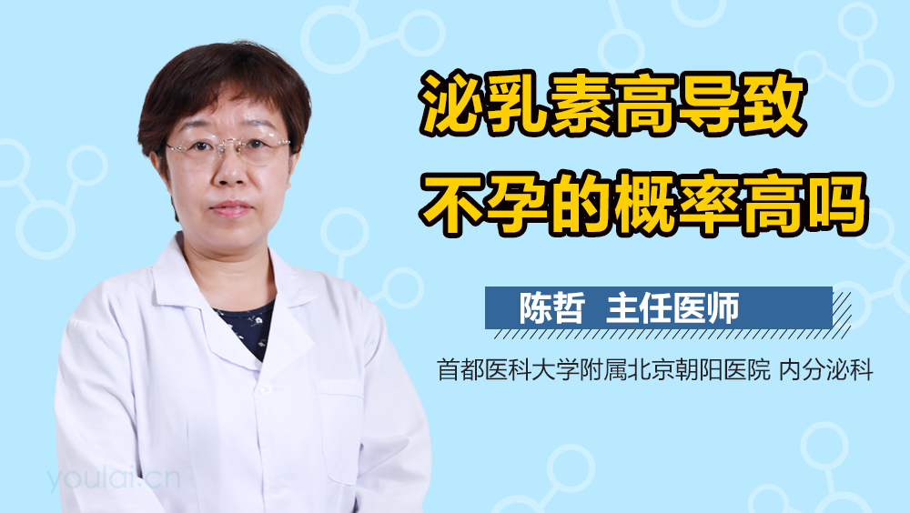 泌乳素高导致不孕的概率高吗
