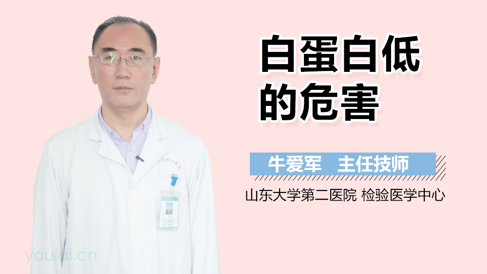 白蛋白低的危害