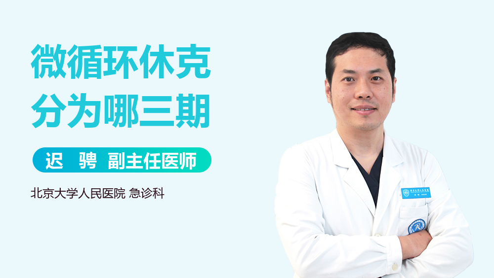 微循环休克分为哪三期