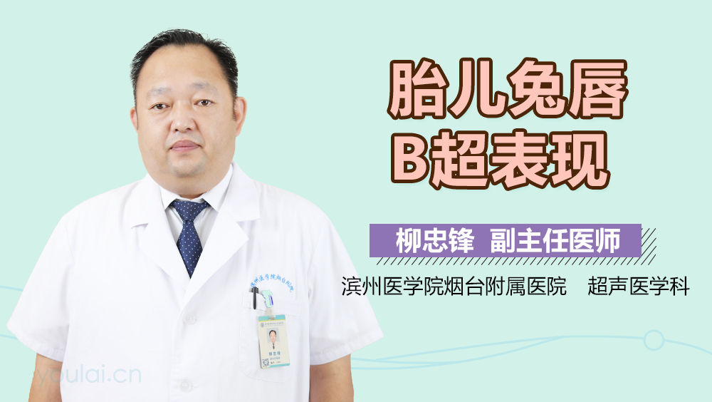 胎儿兔唇B超表现