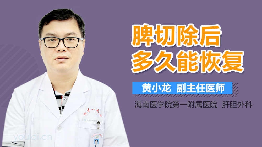 脾切除后多久能恢复