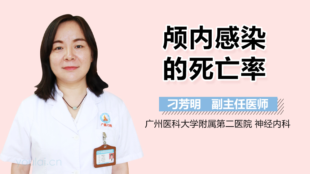 颅内感染的死亡率