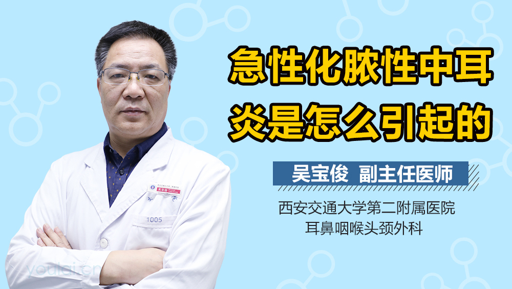 急性化脓性中耳炎是怎么引起的