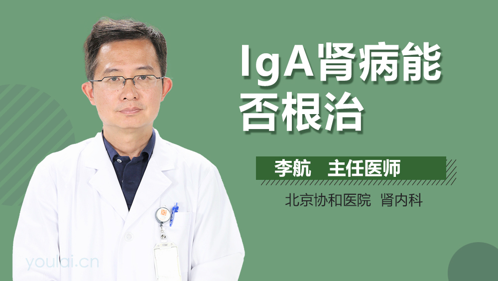 IgA肾病能否根治