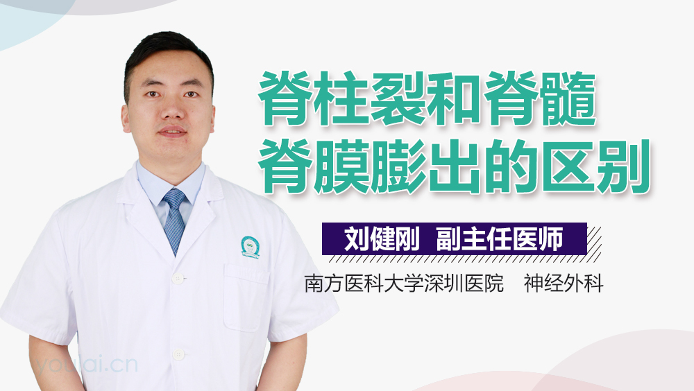 脊柱裂和脊膜膨出的区别