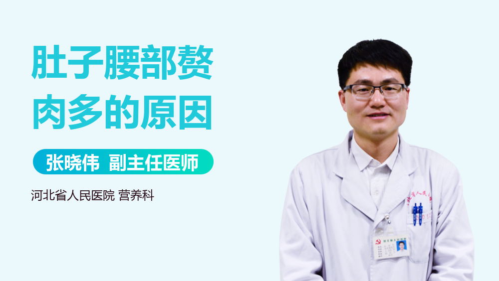 肚子腰部赘肉多的原因