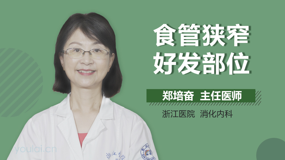 食管狭窄好发部位