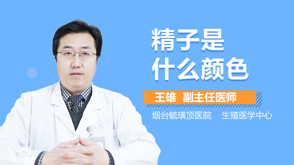 精子是什么颜色