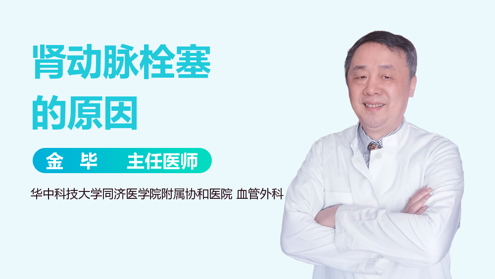 肾动脉栓塞的原因