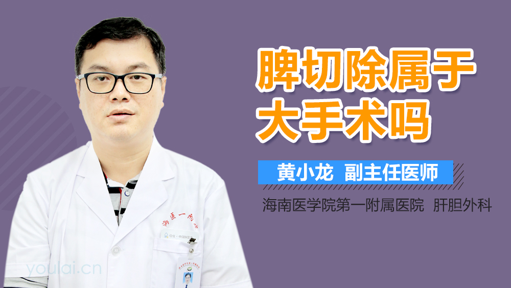 脾切除属于大手术吗