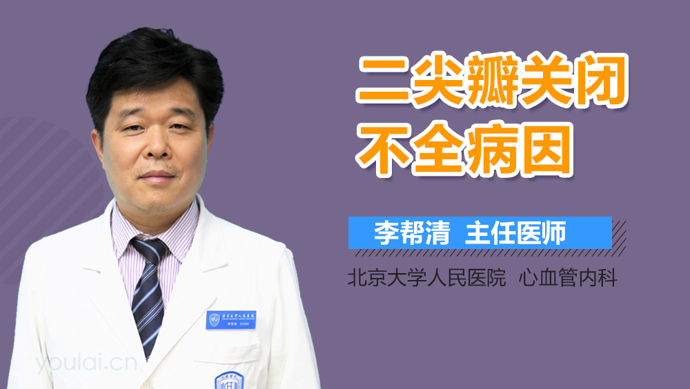 二尖瓣关闭不全病因