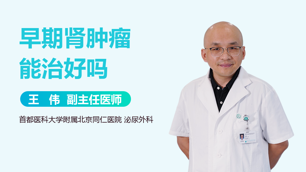 早期肾肿瘤能治好吗