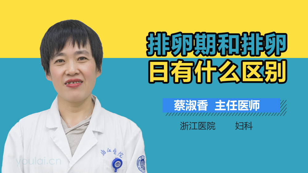 排卵期和排卵日有什么区别