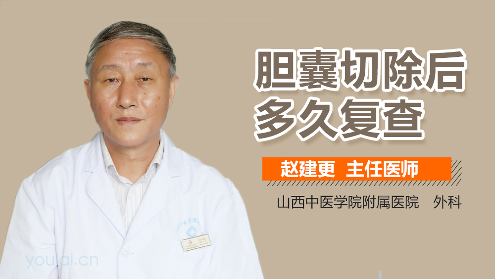 胆囊切除后多久复查