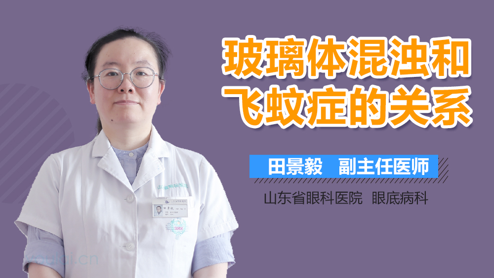 玻璃体混浊和飞蚊症的关系