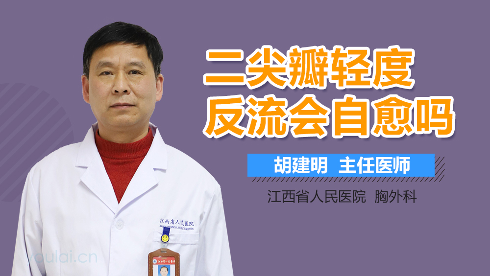 二尖瓣轻度反流会自愈吗