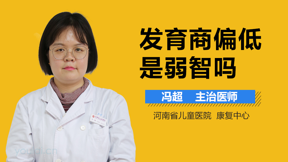 发育商偏低是弱智吗