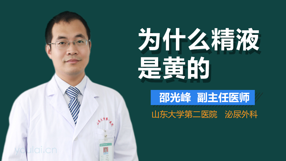 为什么精液是黄的