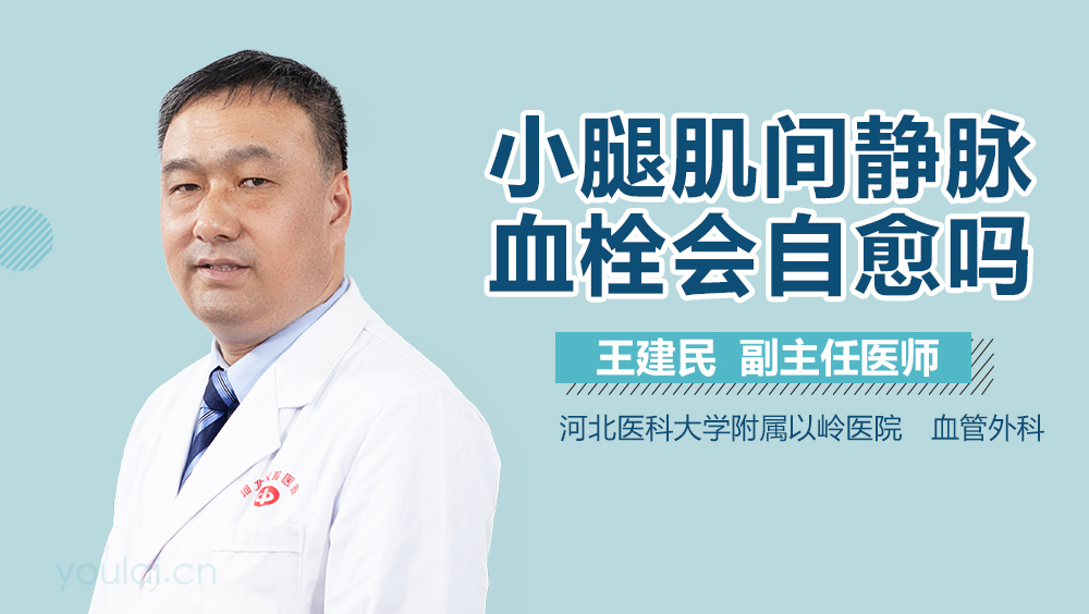 小腿肌间静脉血栓会自愈吗