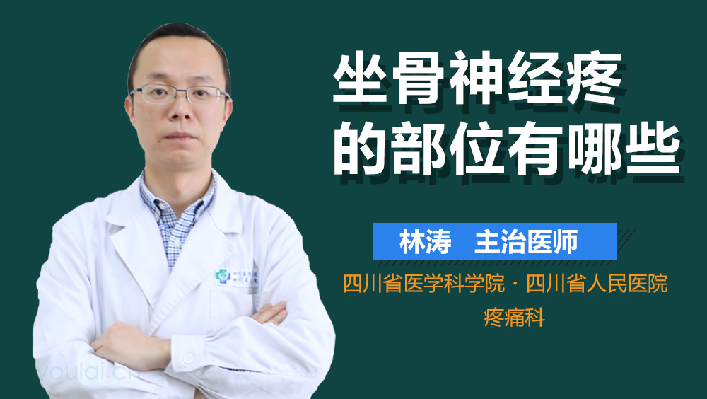 坐骨神经疼的部位有哪些