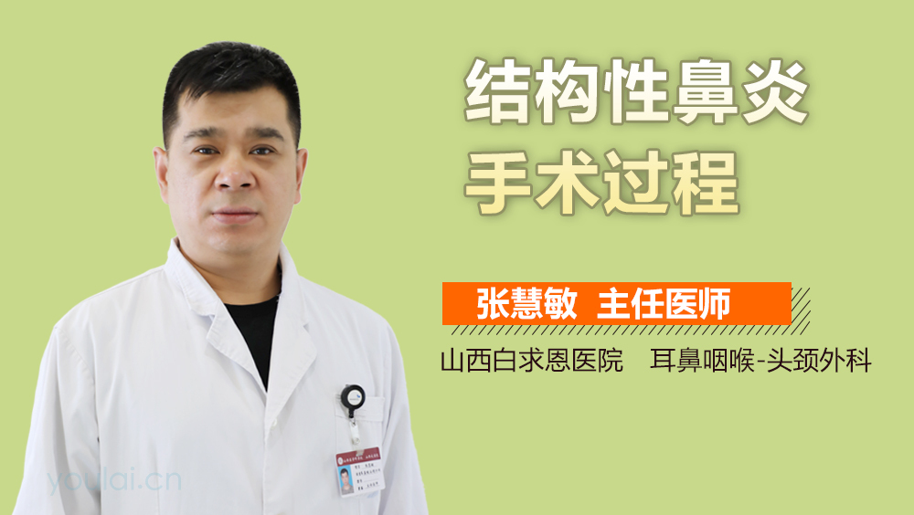 结构性鼻炎手术过程