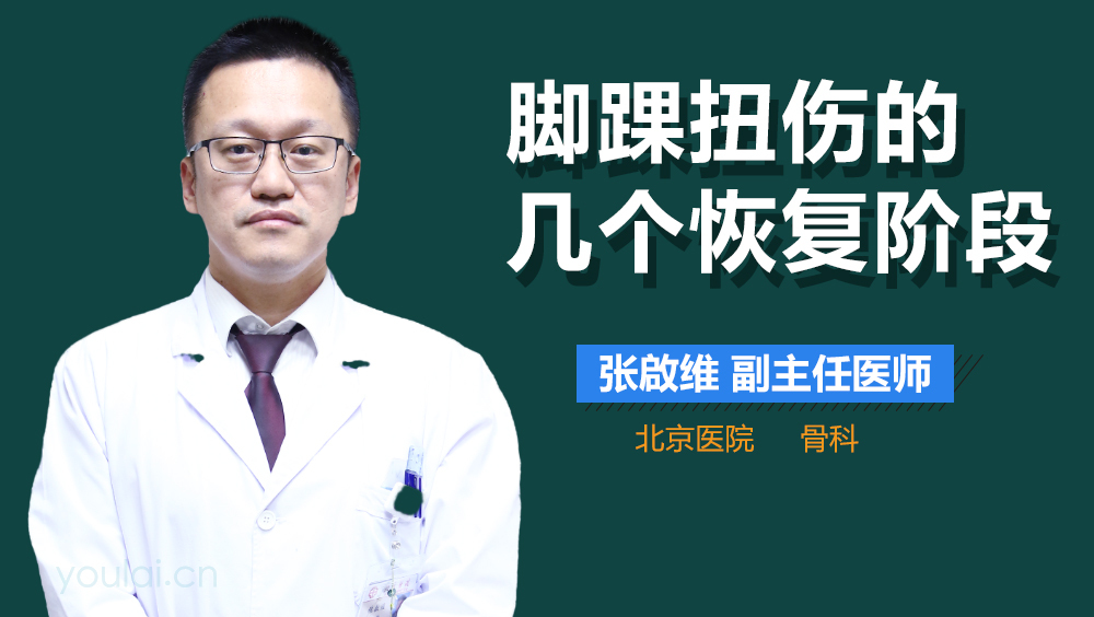 脚踝扭伤的几个恢复阶段