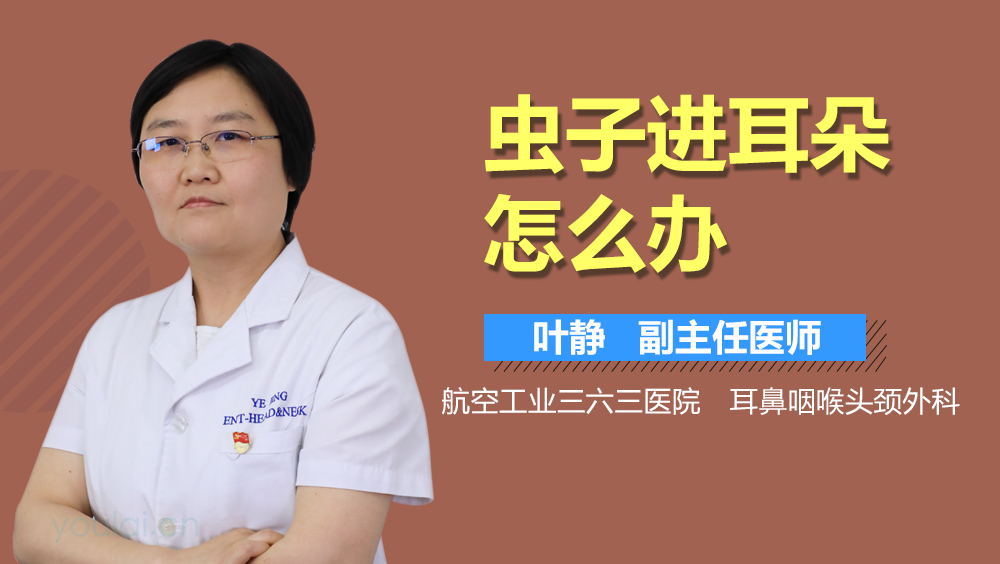 虫子进耳朵怎么办
