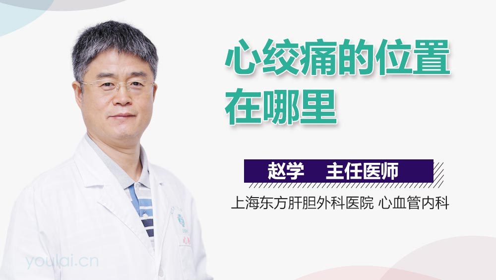 心绞痛的位置在哪里