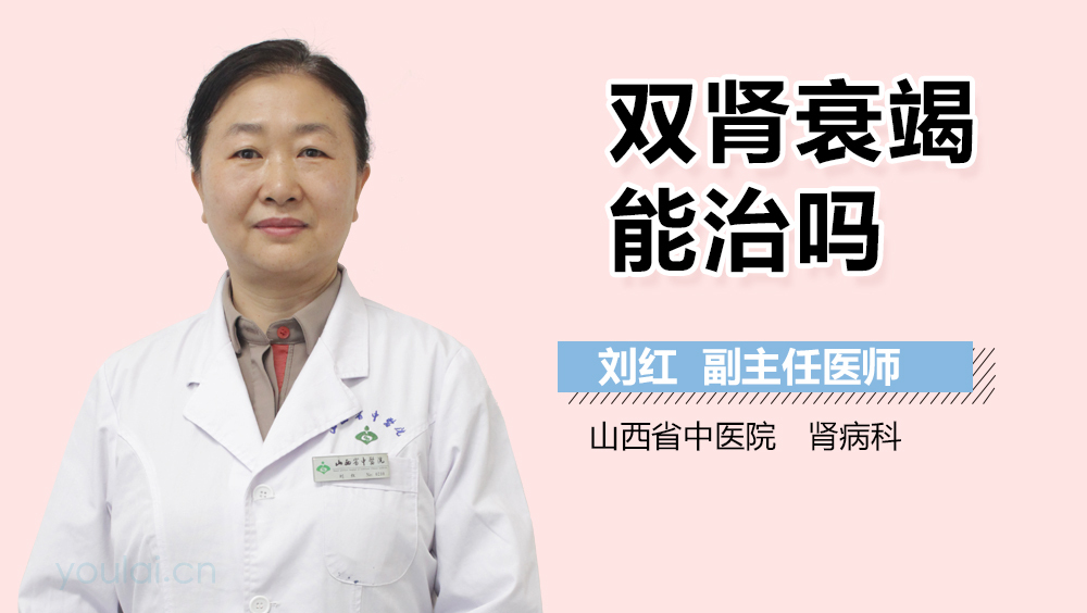 双肾衰竭能治吗