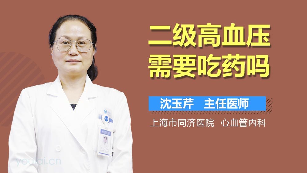 二级高血压需要吃药吗