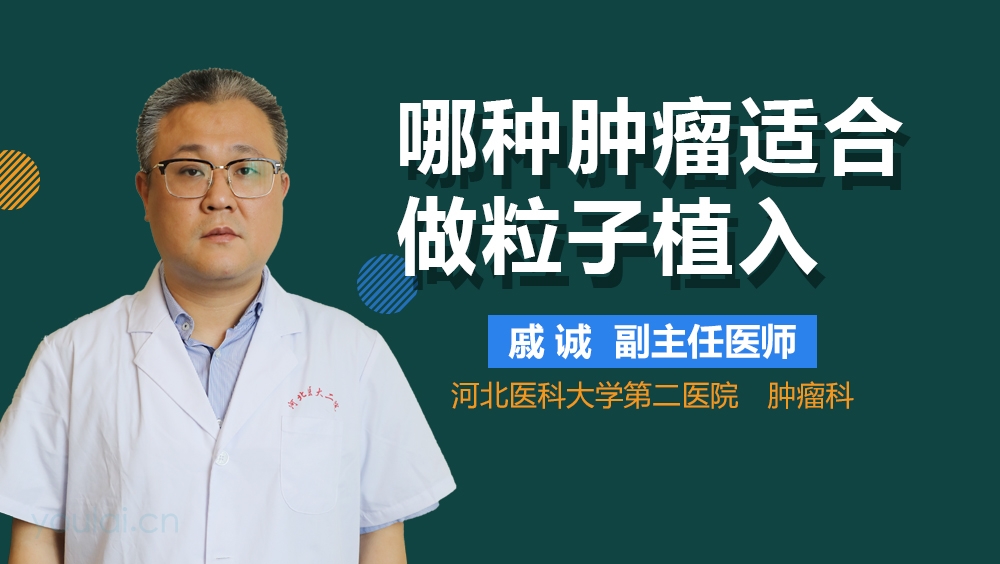 哪种肿瘤适合做粒子植入